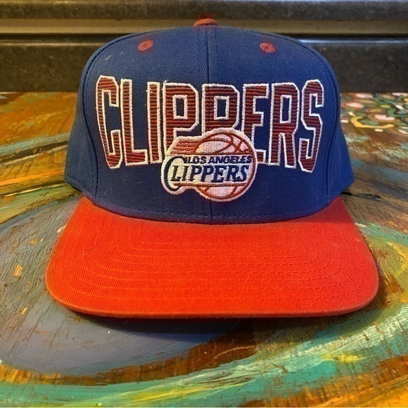 Classic Adidas Los Angles Clippers NBA Two-Toned SnapBack Hat - Picture 1 of 6